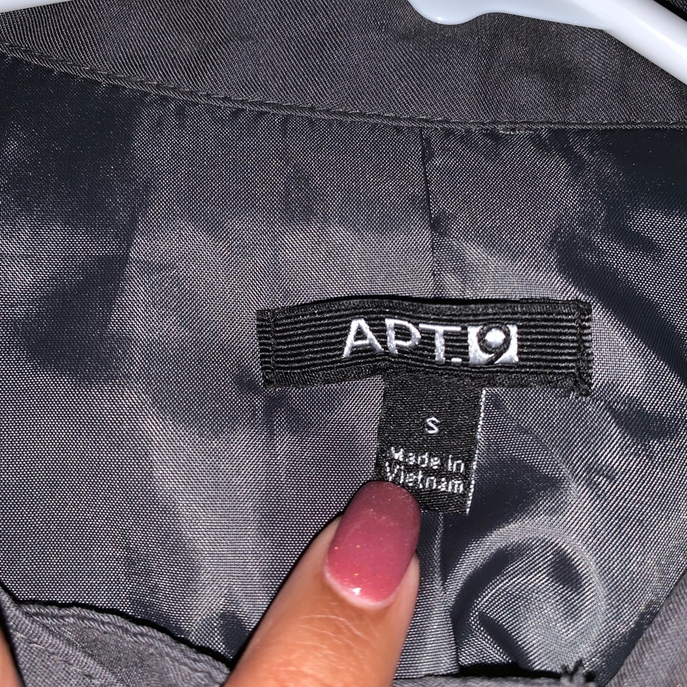 Grey Moto Jacket
